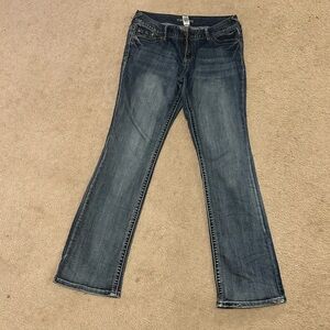 Maurices Dark Blue Boot Cut Jeans